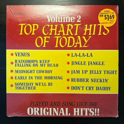Сборник Top Chart Hits Of Today, Volume 2 (Канада 1970г.)