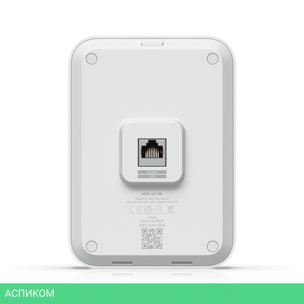 Точка доступа Ubiquiti U7 In-Wall (U7-IW)
