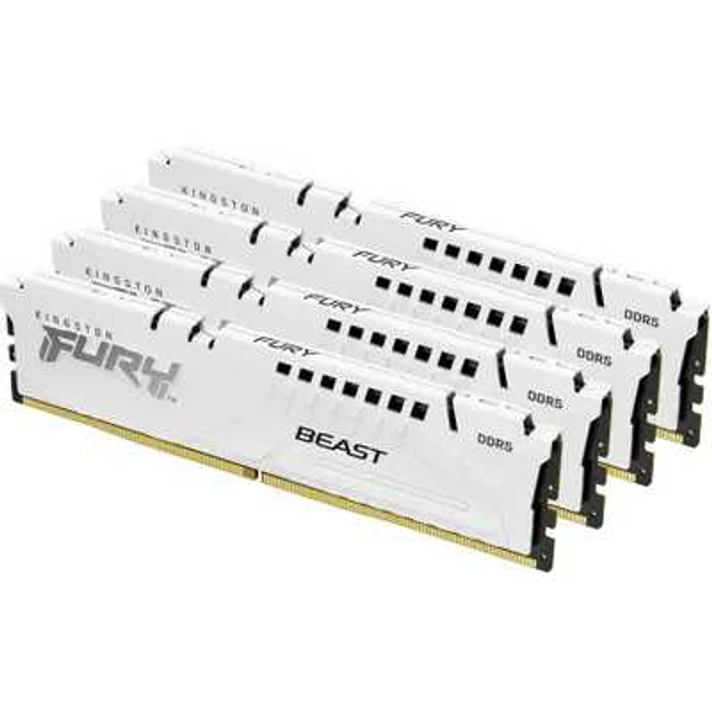 Оперативная память Kingston Fury Beast White XMP KF560C40BWK4-64
