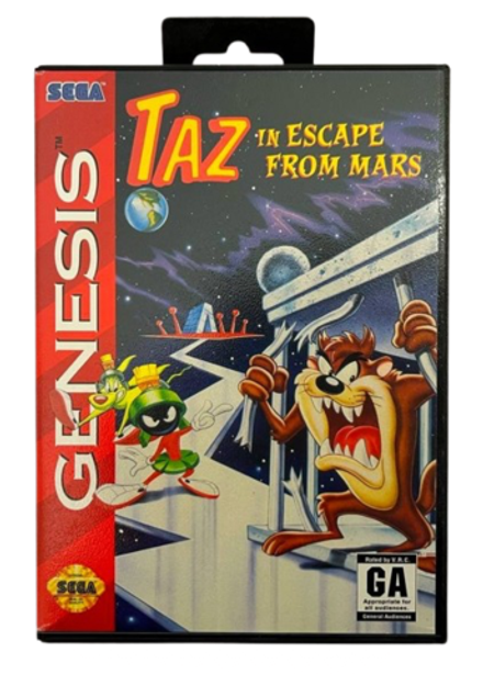 Картридж Taz in Escape from Mars (Sega Genesis)