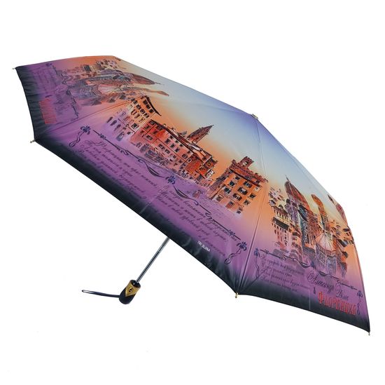 Стильный Женский зонт Три Слона 3833-D-03