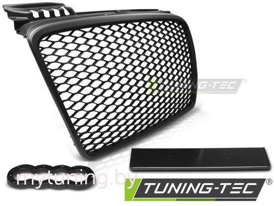 Решетка радиатора RS-TYPE MATT BLACK для Audi A4 B7