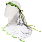 Ободок карнавальный «Helloween - Черная фата», микс