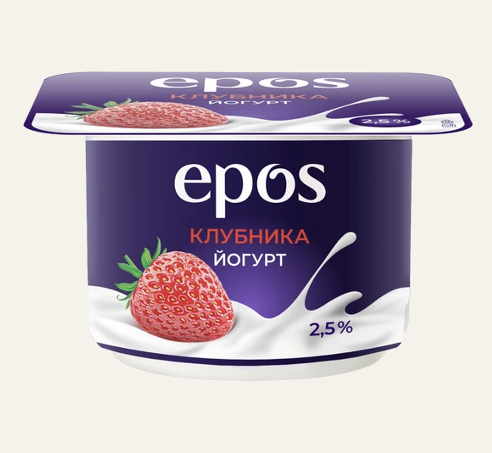 Йогурт EPOS 2,5 % 120 гр.