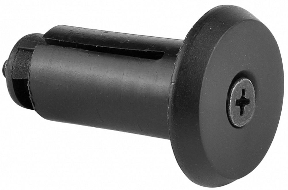 Заглушка ручек руля XH-B009 посадочный диаметр 16.0мм полипропилен чёрная