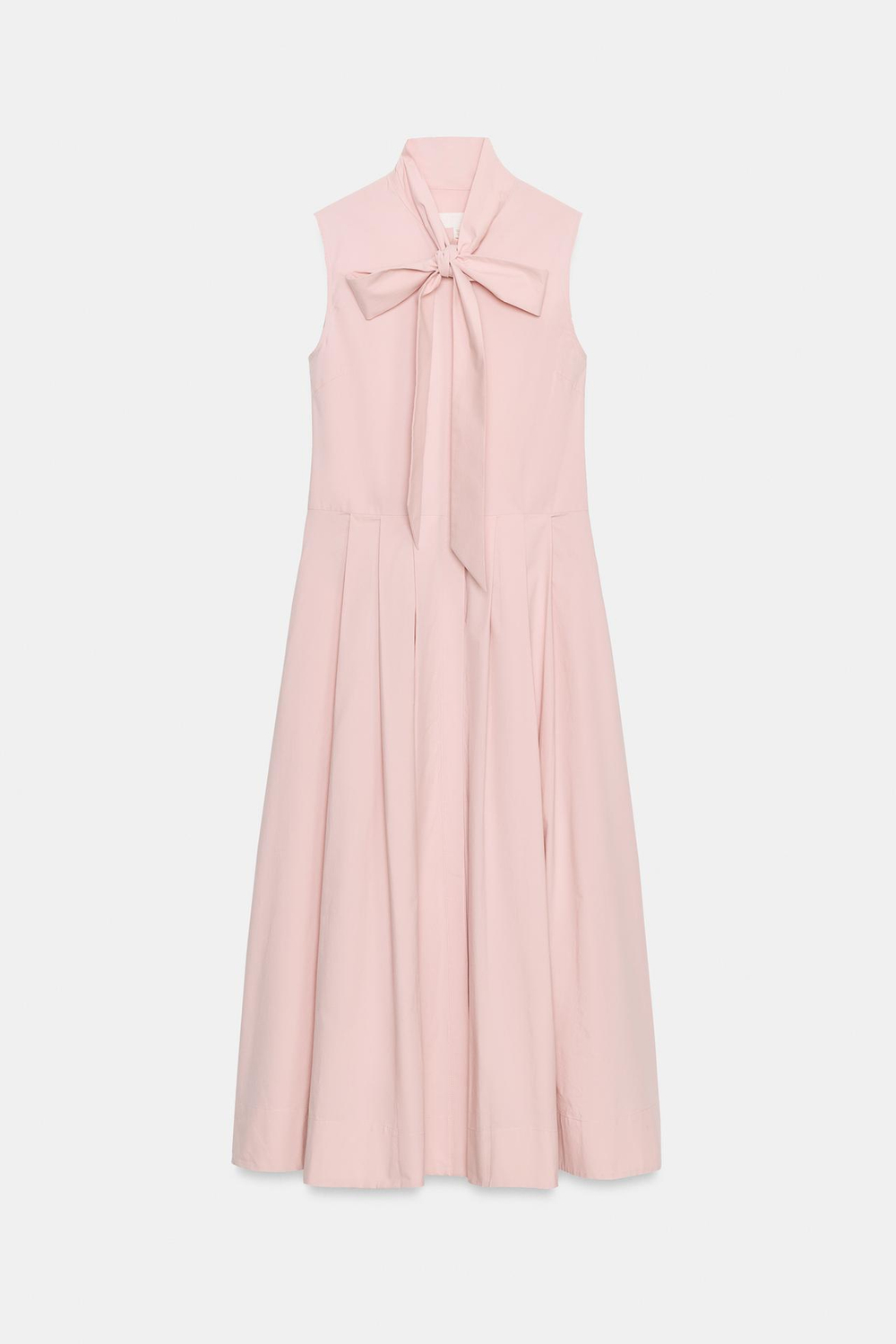 ZARA ПЛАТЬЕ-РУБАШКА — ZW COLLECTION, ПАСТЕЛЬНО-РОЗОВЫЙ