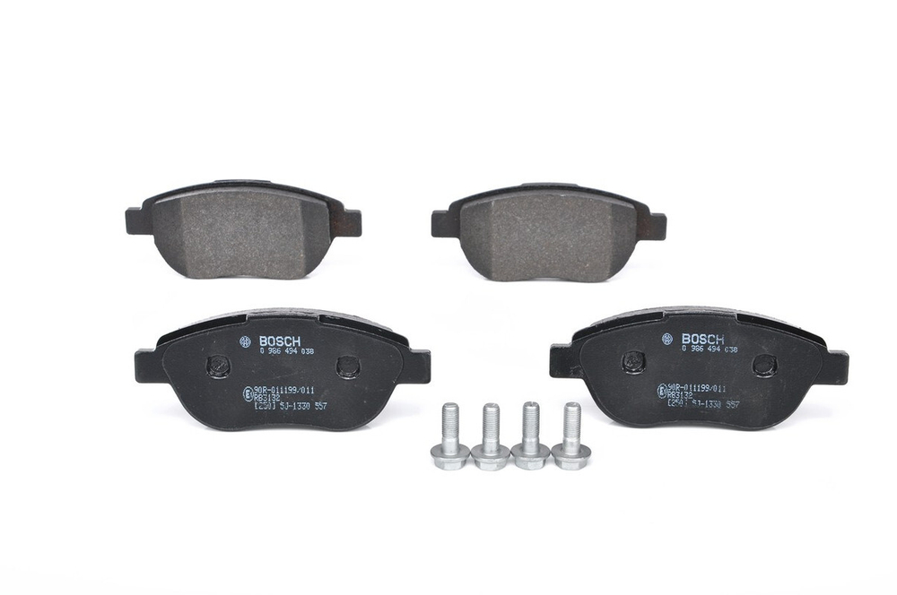 BOSCH - 0986494038-BOC - Brake Pad Set, disc brake - Povrat artikla narucenog iz Njemacke nije moguc.