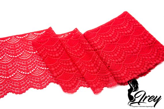 03-199 Кружево эластичное 17 см, красный