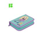 Пенал 1 отделение, 200*140*40 Berlingo "Pretty girl", дополнительная откидная секция, полиэстер