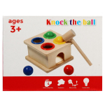 Развивающая игрушка деревянная 4 ячейки, коробка C-41664