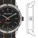 Часы Boccadamo NAVY NV025 BW/BR/RG