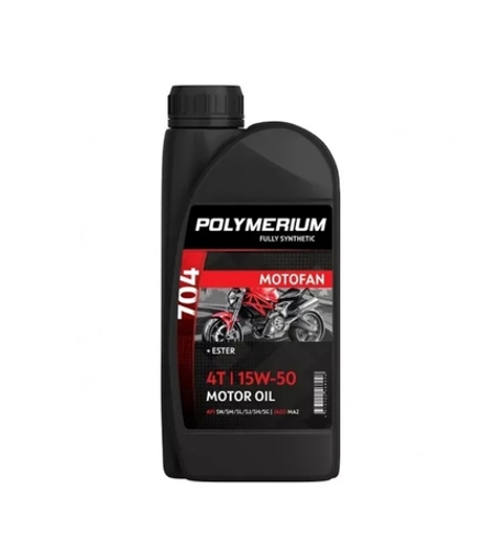 Масло 4т 15W-50 POLYMERIUM MOTOFAN 704 1л