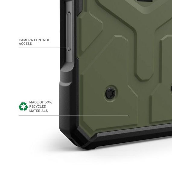 Чехол UAG Pathfinder для iPhone 16 Pro Max оливковый (Olive Drab) (114469117272)