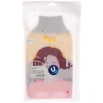 Мочалка - варежка массажная «Premium - МОЯ СЕМЬЯ», мама, 24,5*15,5см (ZIPпакет)