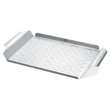 Перфорированный противень Weber Style, 44.2х30x3.6 см, нержавеющая сталь