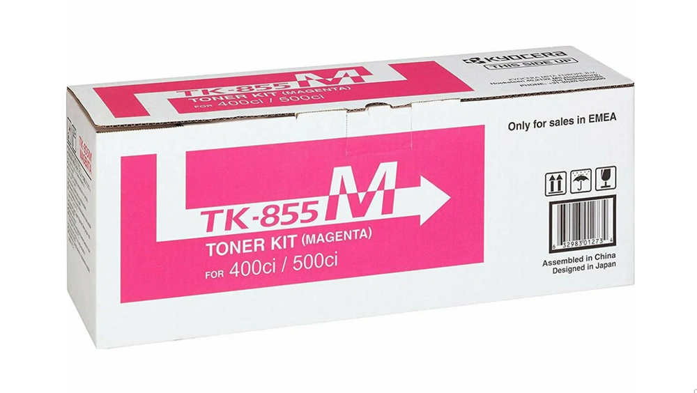 Картридж Kyocera TK-855M, для лазерных принтеров, 1T02H7BEU0, 1 шт