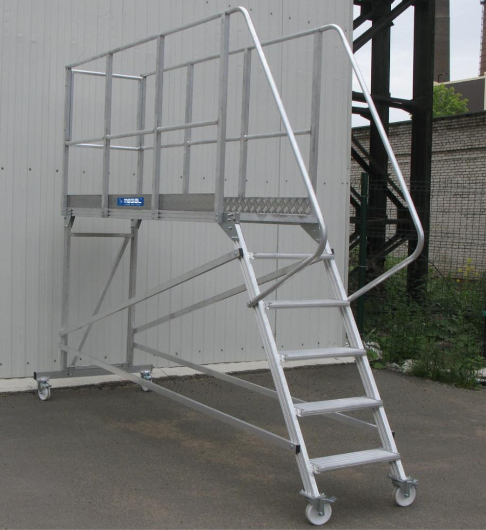 Площадка авиационная алюминиевая MEGAL ПАА - 2,1 х 3,5