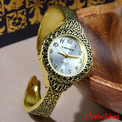 Часы-браслет кварцевые CANSNOW, золотистый W8230-01