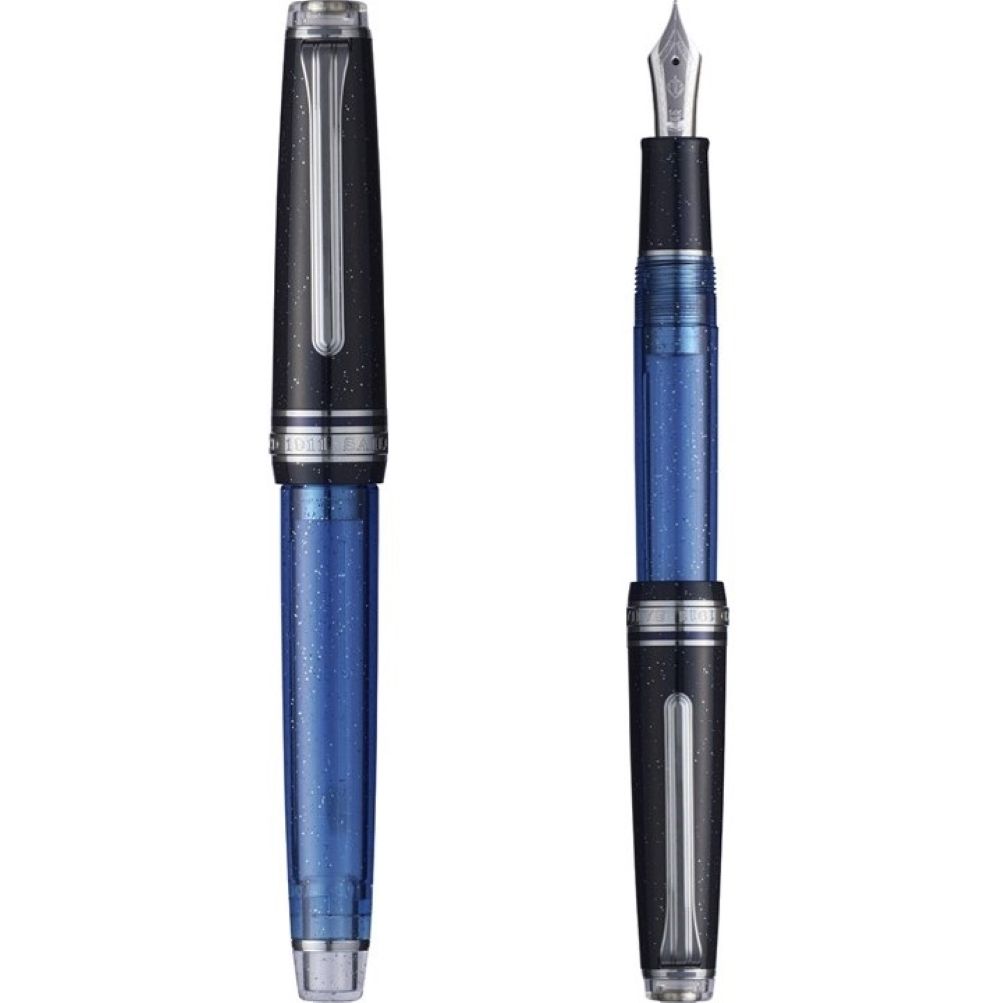 Ручка перьевая Sailor Pro Gear Slim Iris Nebula RT (11-2440-340) 3