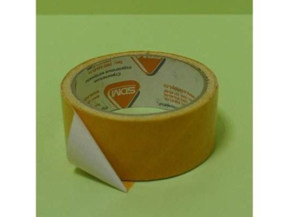 Клейкая лента двухсторонняя тканевая 50мм*10м