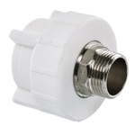 Муфта полипропиленовая 50х1 1/2" НР комбинированная TEBO