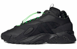 Кроссовки Adidas Originals Streetball 'Black Solar Green'
