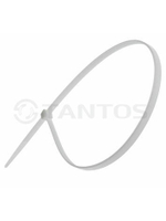 Хомут nylon 250x(3.6) мм 100 шт. белый Tantos