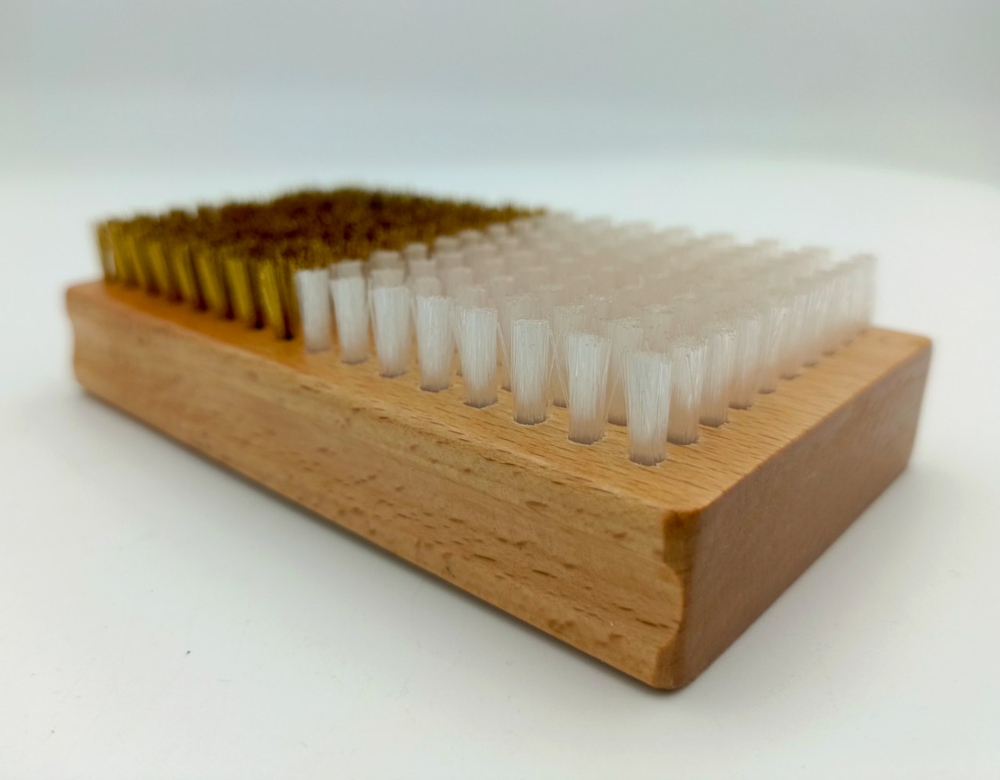 Щетка для лыж смешанная нейлон-медь