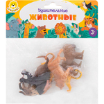 Набор животных Levatoys MK2207-15 Дикие в пак.