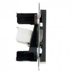 Розетка двойная Ethernet RJ-45 без рамки Stekker Катрин 50007