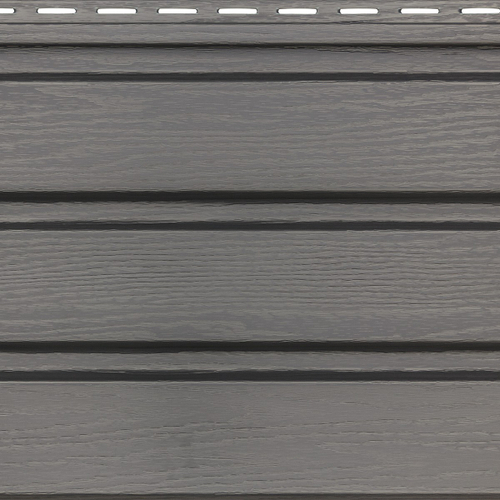 Софит широкий Альта-Профиль без перфорации Графит 3000х300 мм