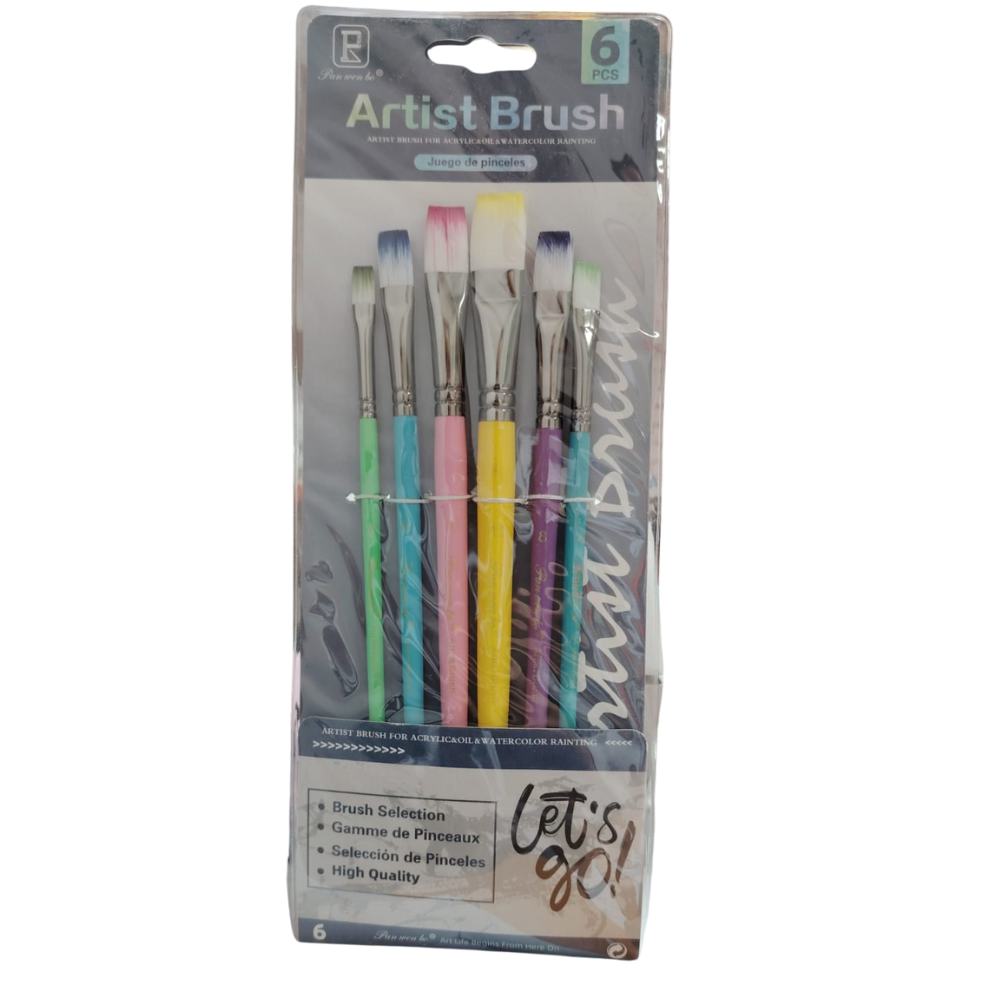 Кисти Artist Brush Pan Wen Bo 6 шт