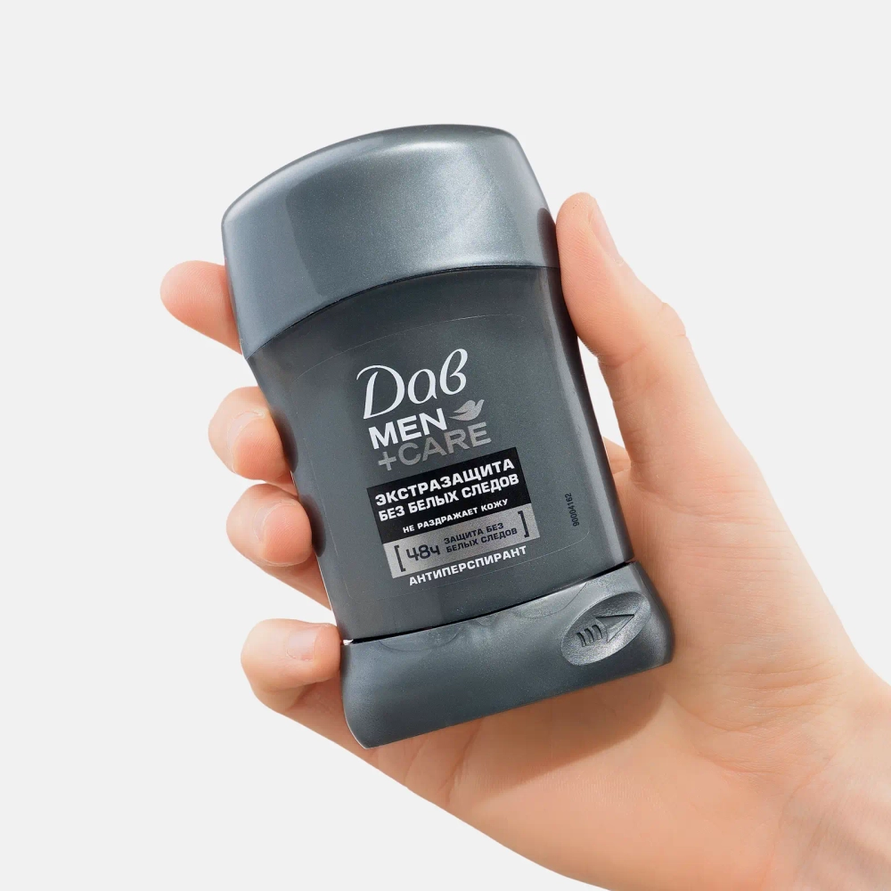 Антиперспирант-карандаш Дав Men+Care Экстра-защита без белых следов 50мл