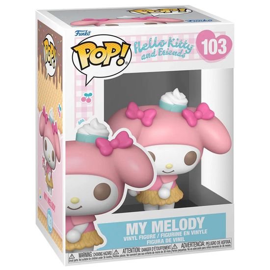 Фигурка Funko POP! Hello Kitty And Friends My Melody (Ice Cream) (103) 83696 / Фигурка Фанко ПОП! по мотивам мультсериала "Приключения Hello Kitty и ее друзей", Май Мелоди