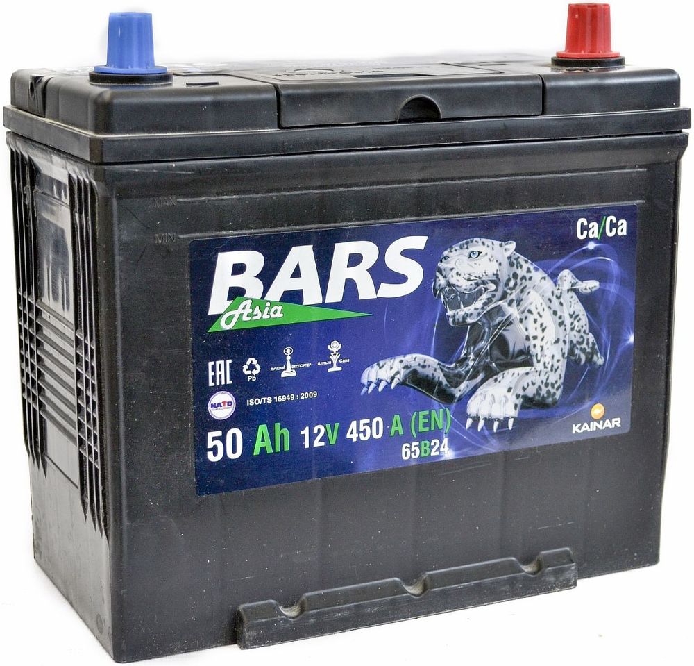 BARS ASIA 6CT- 50 ( 65B24 ) аккумулятор