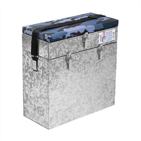 Ящик зимний Helios оцинкованный двухсекционный (28л)