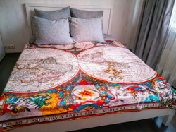 Покрывало «Средневековая карта мира»