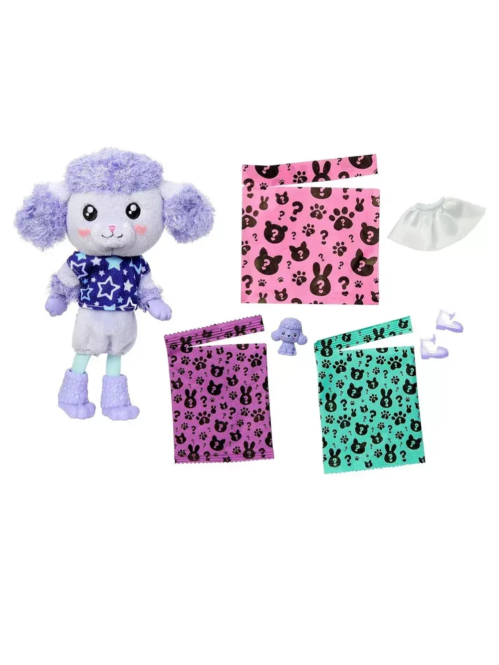 Кукла Барби Кьюти Ривл Cutie Reveal mini Пудель HKR20 челси