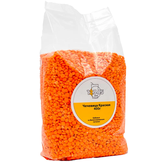 Чечевица красная 400г