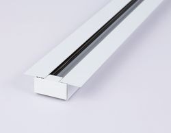 Ambrella Шинопровод встраиваемый однофазный Standard 220V 2m (ввод питания, 1 заглушка, крепление в комплекте) Standard 220V GL7123