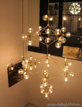 replica Modo Chandelier by ROLL and HILL ( light design)