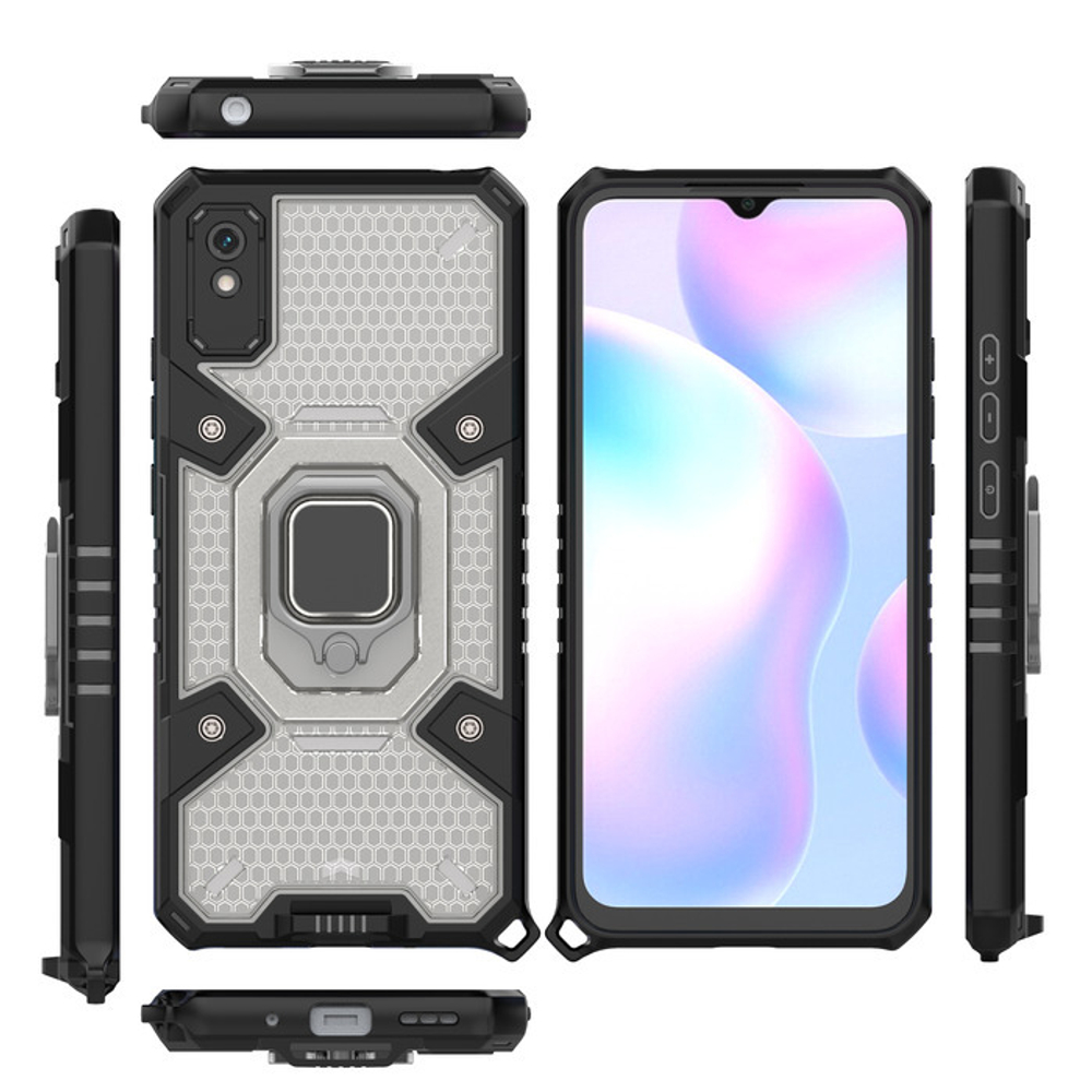 Противоударный чехол с Innovation Case с защитой камеры для Xiaomi Redmi 9A