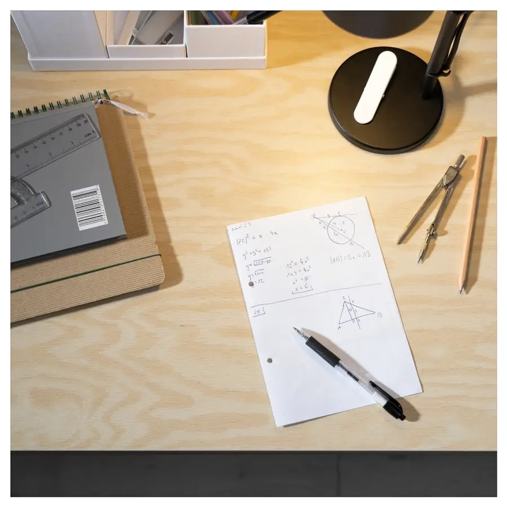Столешница - IKEA MITTCIRKEL/МИТЦИРКЕЛЬ ИКЕА, 140х60 см, бежевый