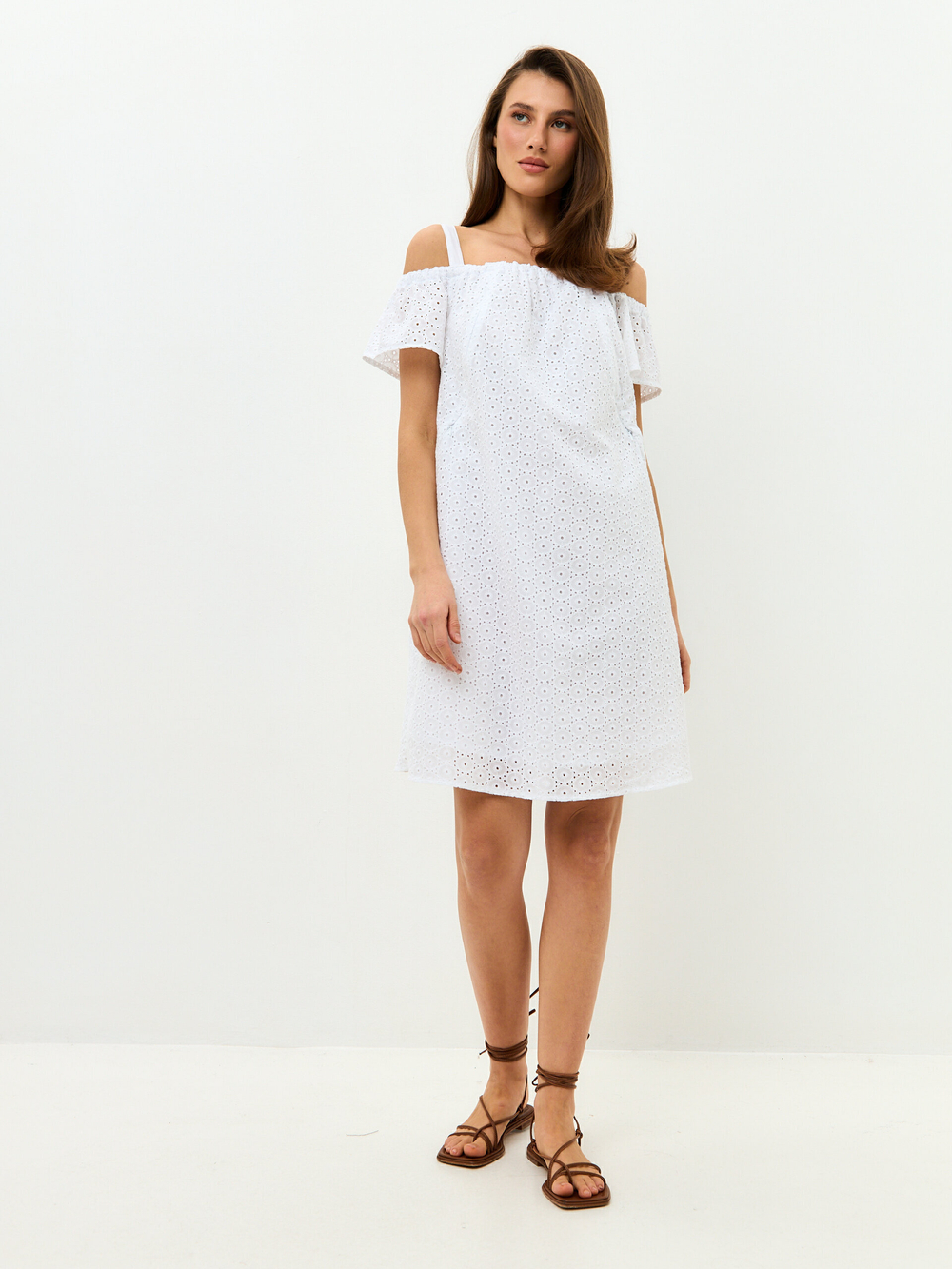 Летний  сарафан из 100% хлопка  "Мара"