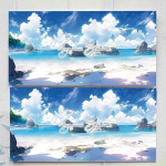 Конверт для денег «Исполнения желаний (море)»