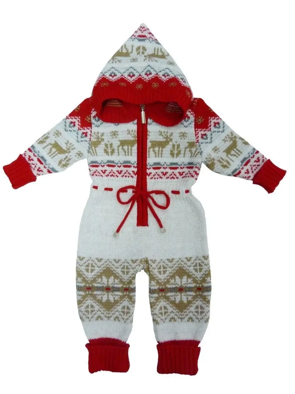 Комбинезон вязаный