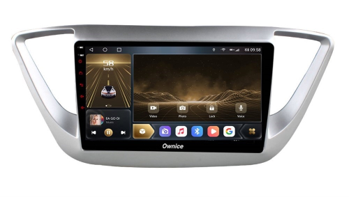 Штатная магнитола OWNICE OL-9710-P для Hyundai Solaris 2017+ Android 10.0