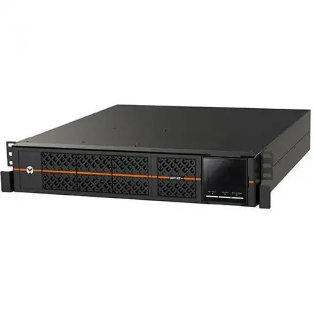Vertiv GXT RT+ 1ph UPS 1,5kVA input plug IEC60320 C14 2U output - 230V output socket groups (6)C13/KZ