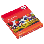 Пластилин классический "Мультики" 10 цветов, 200 гр, со стеком (Гамма)