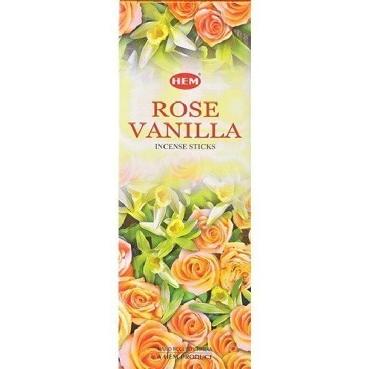 HEM Rose Vanilla шестигранник Благовоние Роза Ваниль